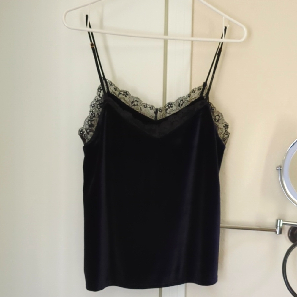 Lavender Cami Top w/ Side Zipper